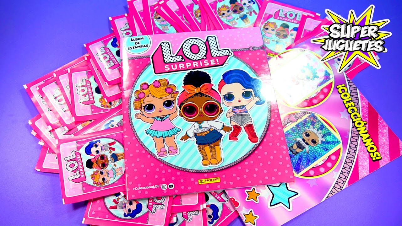 Llenando un Album de LOL Surprise con Stickers de Panini