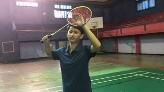 TUTORIAL MELAKUKAN PUKULAN FOREHAND PADA PERMAINAN BULUTANGKIS