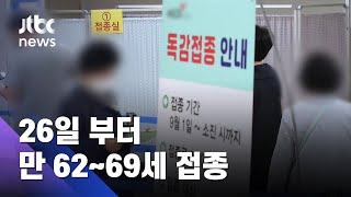 오늘부터 만 62~69세 대상 독감백신 무료 접종 재개 / JTBC 아침&