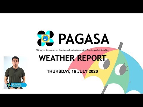 Public Weather Forecast Issued at 4:00 AM July 16, 2020