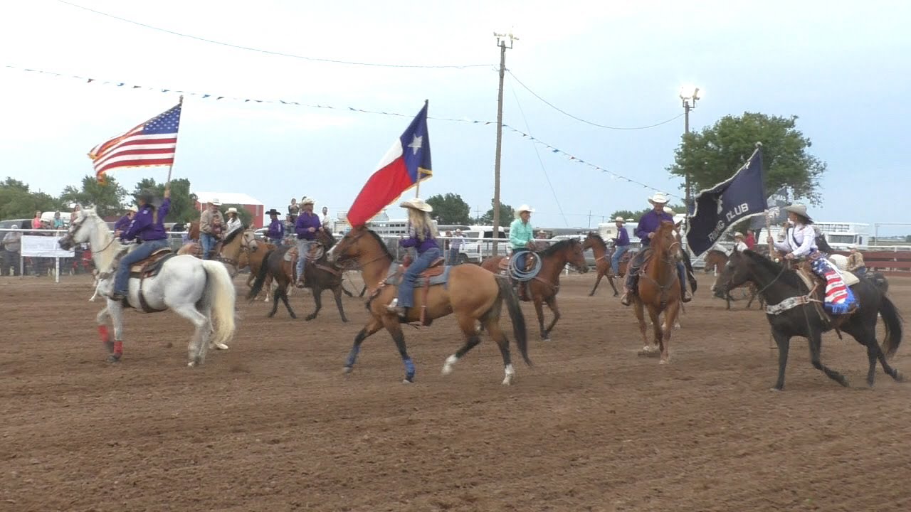 Opening Ceremonies 61st White Deer Rodeo 2019 YouTube