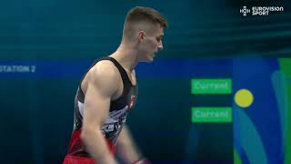 Florian Langenegger. 2025 European Championships. Qualtf. Hb