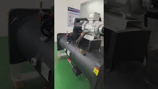 Air bearing oil‑free variable frequency centrifugal chiller#HVAC #engergysaving #datacenter #chiller