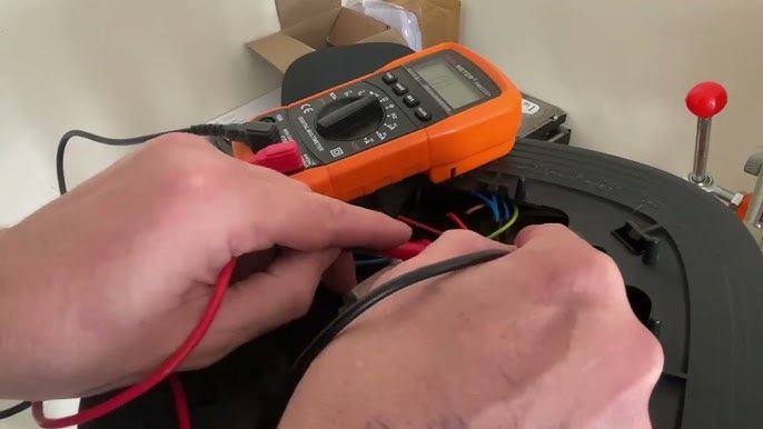 Chefman air fryer fan motor test multimeter