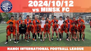 [HIFL 1節]HANOI JAPAN FC vs MINSK FC