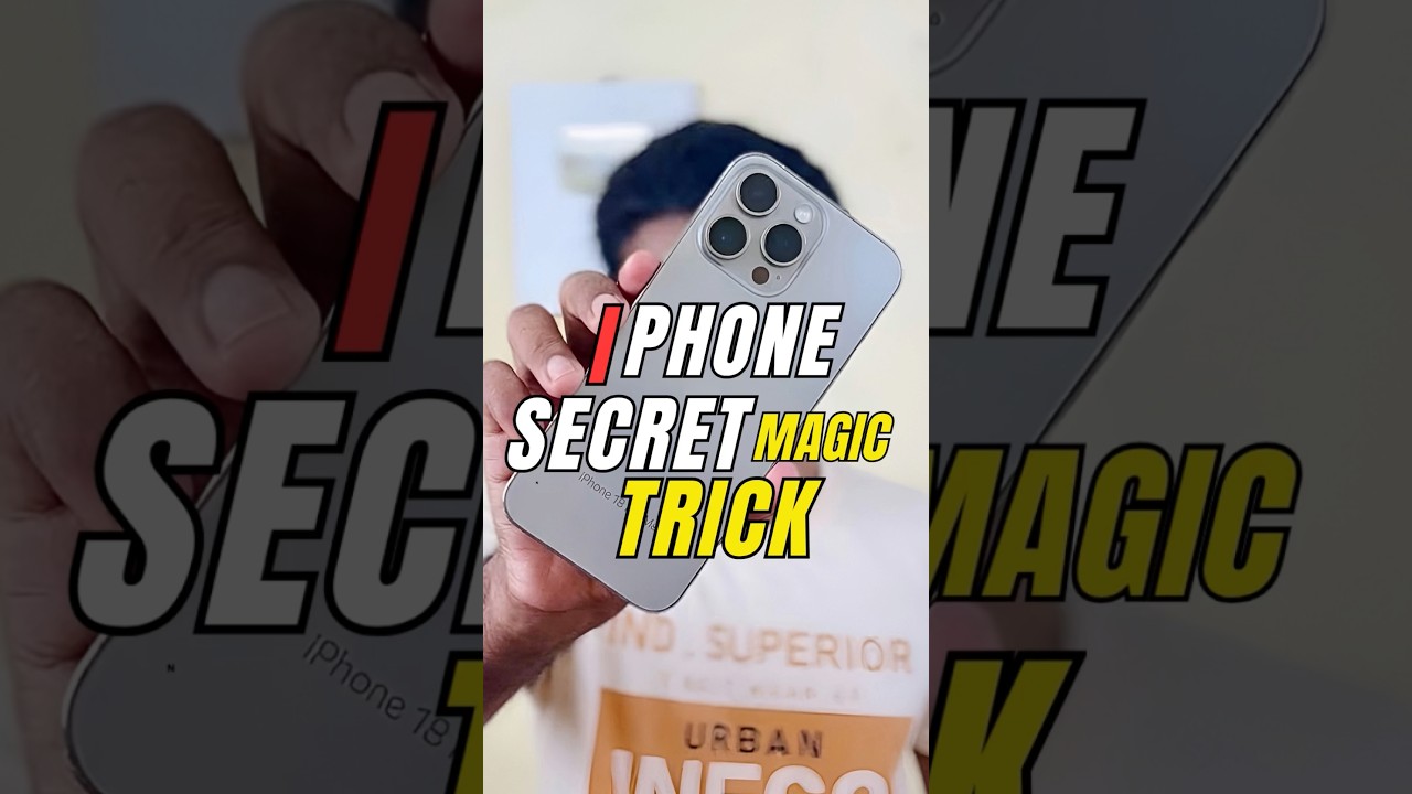 I Phone Secret Magic Trick 🧚♂️ #Shorts #Trending #Short #Malayalam #Lifestyle #AswinC #Viral