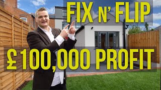 Flipping a house for £100,000 profit | 2 to 4 bed conversion in Birmingham