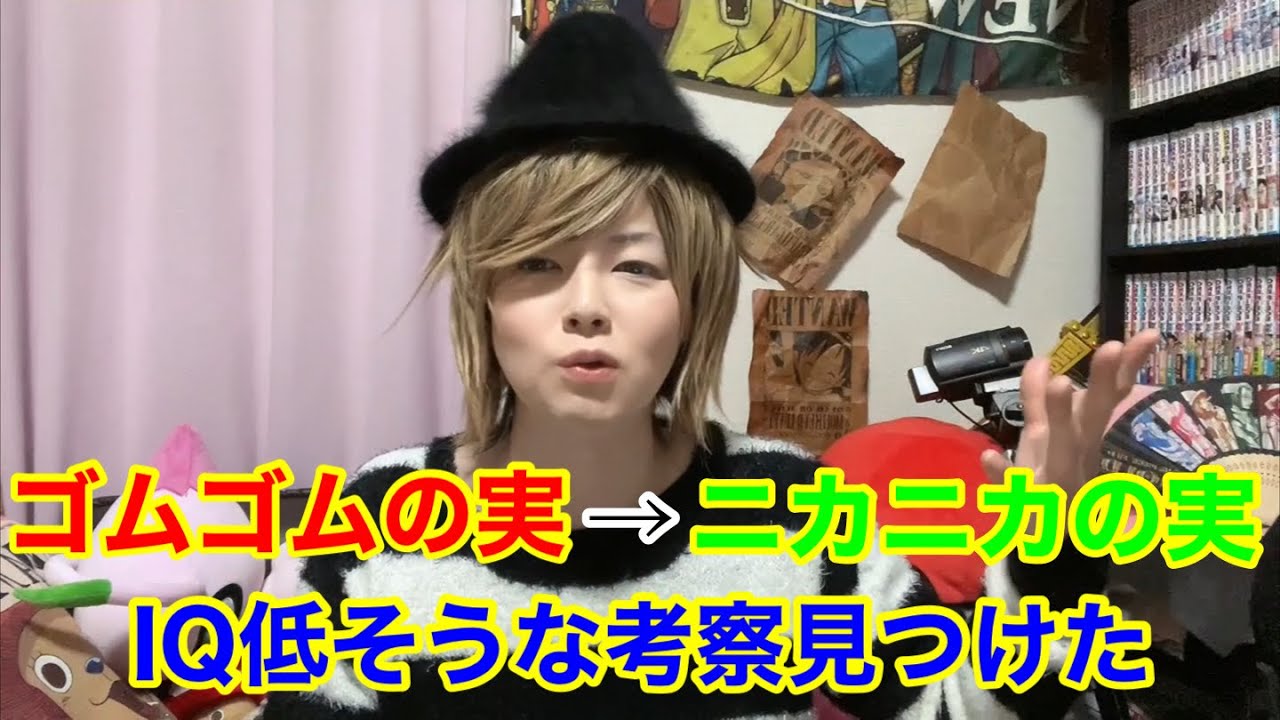 ゴムゴムの実の正体はニカニカの実とか言うポンコツ考察を完全に論破する