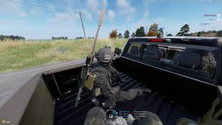 American Militia Assaults Enemy Base | Arma Reforger Milsim Gameplay screenshot 3