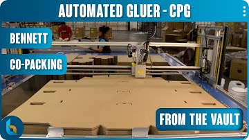 Automated Gluing Table | From The Vault | Bennett | Industry Leader