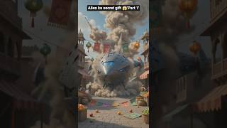 "बाज़ार में अचानक Alien Ship गिर गई! 😱🛸"||'part 1'