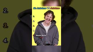 Who Sings Better? No Autotune VS Autotune 🎤⚡