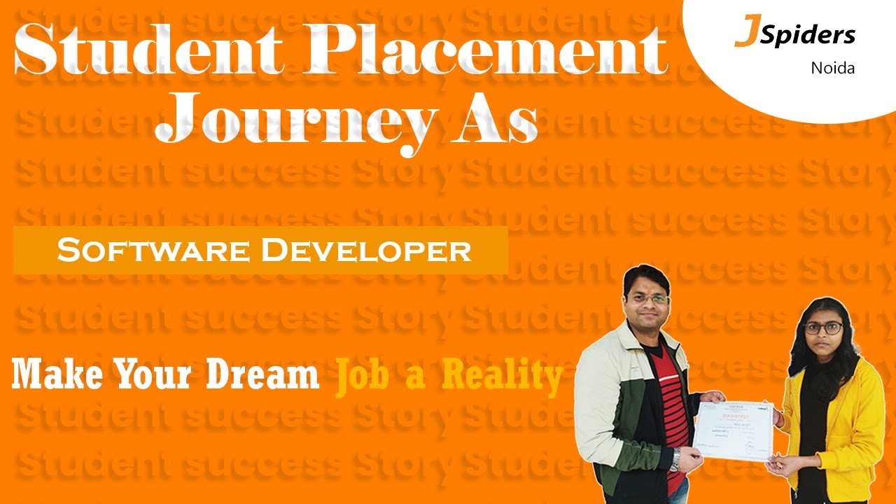 SOFTWARE DEVELOPER || JSPIDERS NOIDA || PLACED STUDENT REVIEW - YouTube