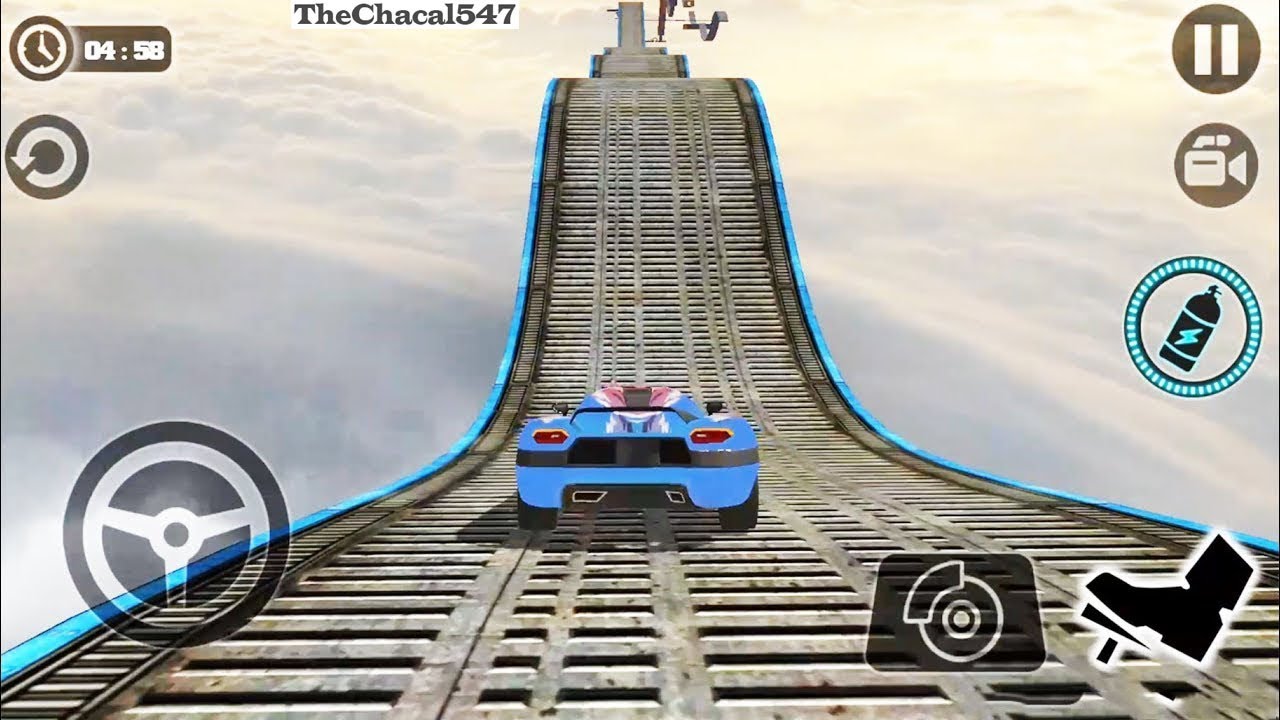 Juegos De Coches Para Niños Impossible Stunt Car Tracks 3d Youtube