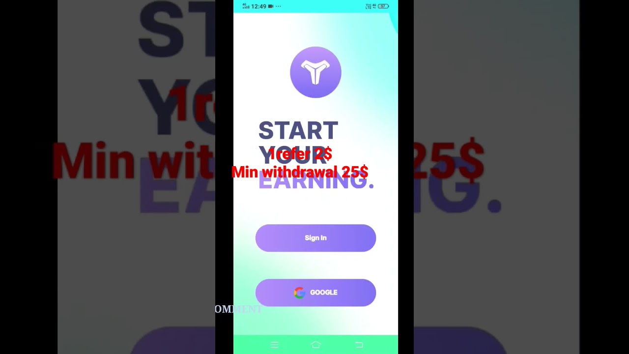 1refer 2$ 💸 min withdrawal 25$  