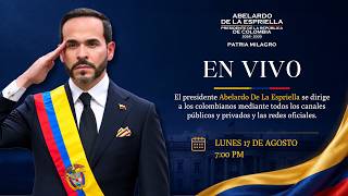 Presidente De La Espriella entrega balance de víctimas, afectados  y daños luego de terremoto