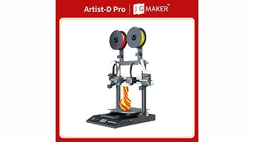 Review JGMAKER Artist D 3D Printer IDEX Dual Independent Extruder 2025