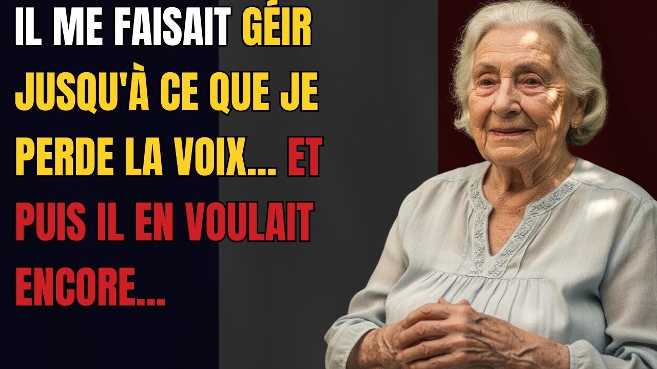 IL AVAIT 26 ANS... ET IL ME TRAITAIT COMME SI J'AVAIS MOI AUSSI 20 ANS. VOUS NE CROIREZ PAS