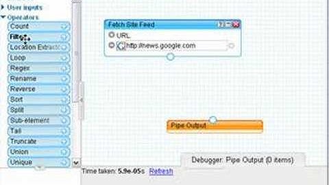 Build Your First Yahoo! Pipe