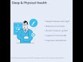 The Impact of Sleep on Healthy Aging