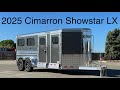 2025 Cimarron Showstar LX Bumper Pull Live Stock Trailer