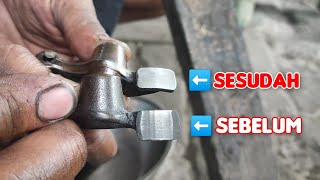 Cara memperbaiki pelatuk klep yg aus
