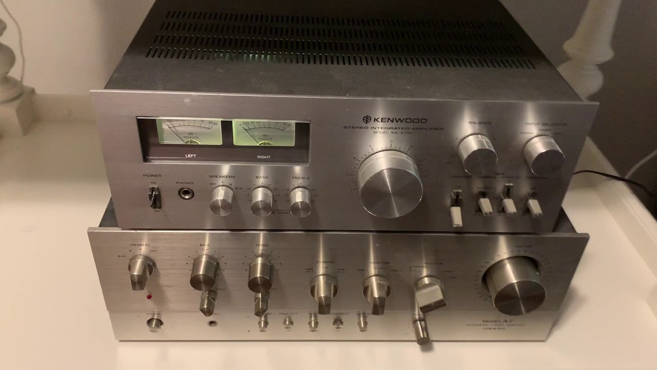 Kenwood KA 5700- quick Review and sound test - YouTube