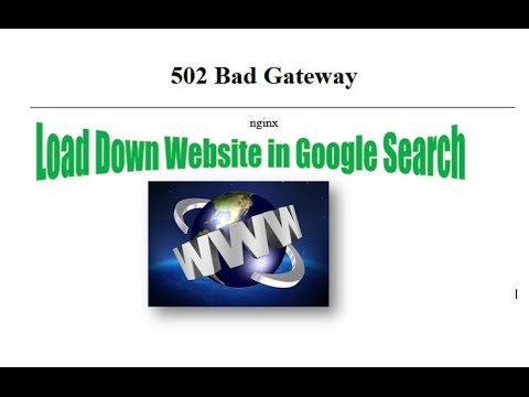 Video How to Load a Website that is down in Google search - youtube