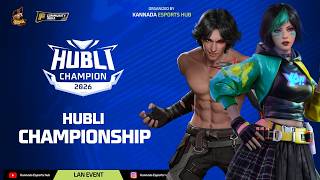 🔴 [ LAN EVENT ] HUBLI CHAMPIONSHIP LIVE STREAM || @FREEFIREMAX1