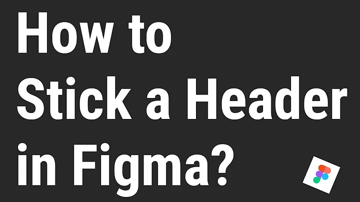 Sticky Navbar in 4 Minutes (Figma Tutorial) by @technosunita #figmatutorial