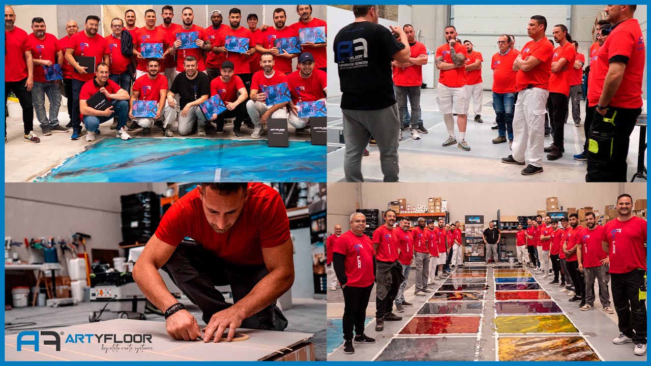 Curso de MICROCEMENTO y RESINA EPOXI