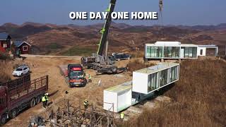 Build a house in the way of building blocks!