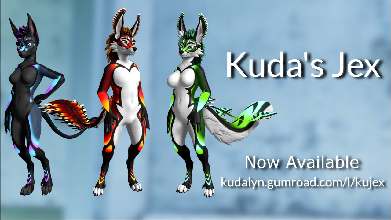 Kuda's Jex - Customizable avatar for VRChat and other