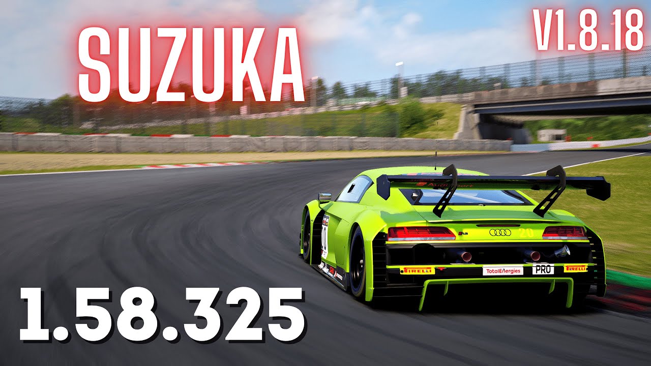 Assetto Corsa Competizione | Audi R8 LMS GT3 EVO II | Suzuka [Hotlap + FREE Setup]