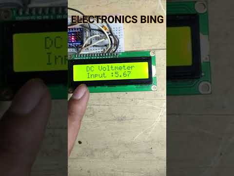 ARDUINO NANO VOLTMETER
