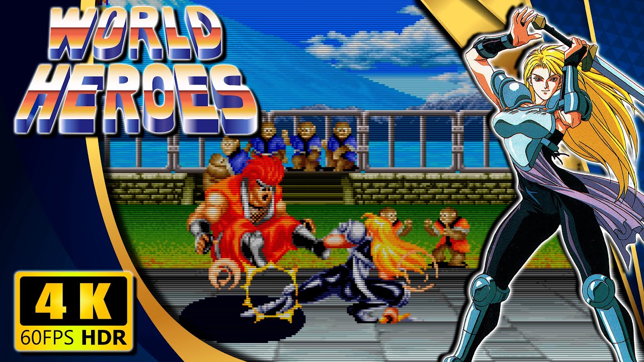 World Heroes (Neo Geo AES) 【Longplay】