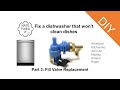 How to Replace a dishwasher Fill Valve - How to fix a dishwasher not filling with water - Part 3