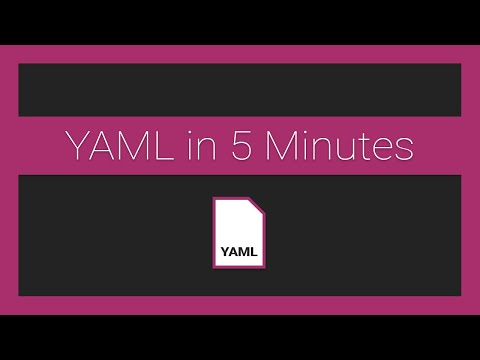 วีดีโอ: คุณแสดงความคิดเห็น Yaml อย่างไร