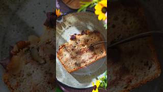 Healthy Zucchini Banana Bread with Chocolate Chips (Gluten Free)🍌