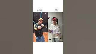 J-hope and Suga join this trend... #bts #jhope #suga #trend #shorts
