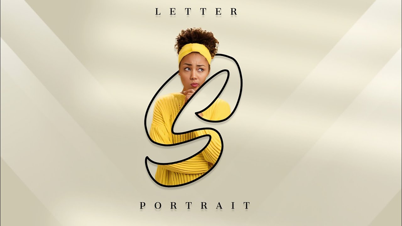 Letter Portrait Design in PixelLab - Tutorial - YouTube
