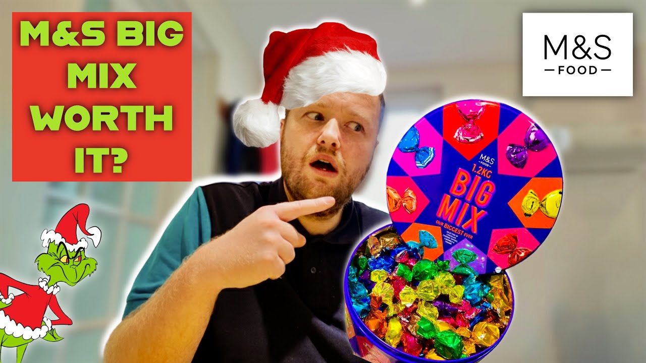 We Opened The Massive M&S Big Mix Chocolate Tin - Worth It? See What Happened…