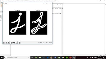 Morphological Gradient with OpenCV Python