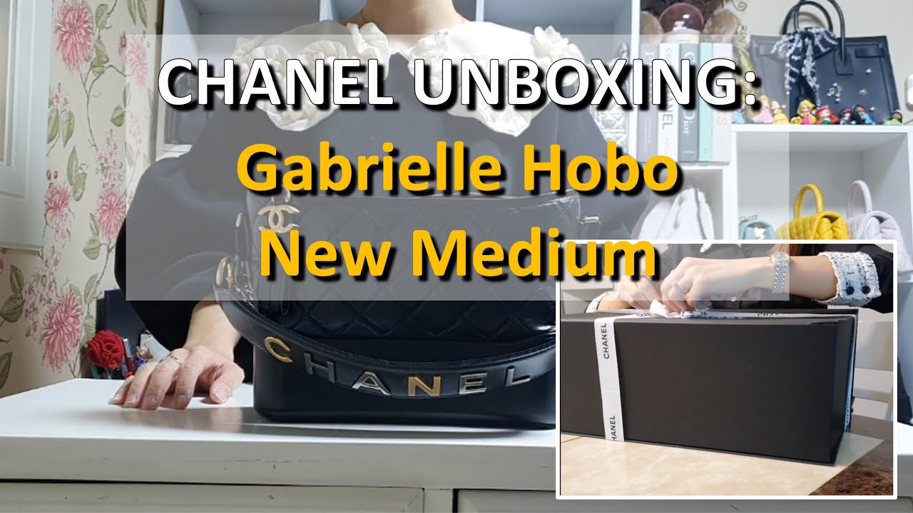 Chanel Denim Gabrielle Small Hobo - Unboxing 