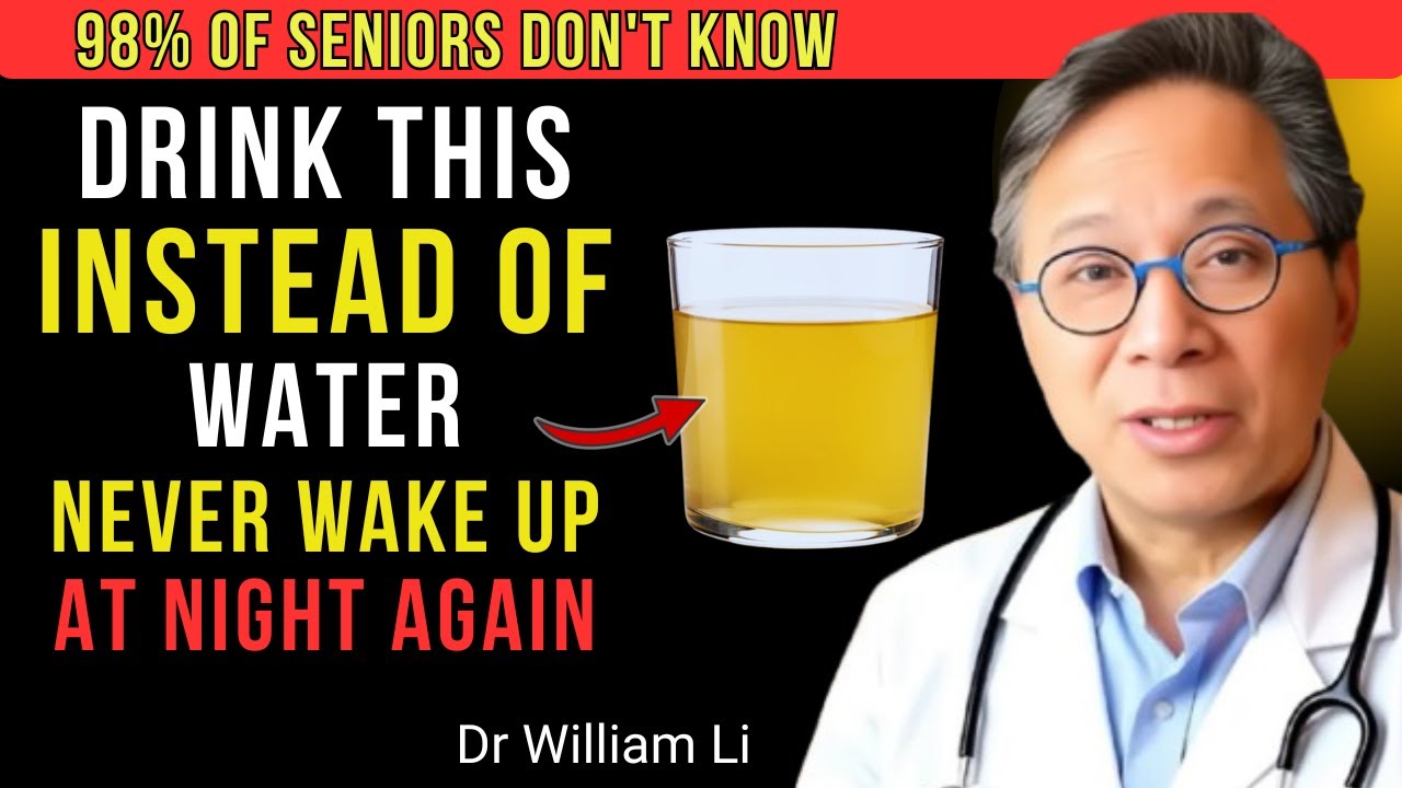 Over 60? Can’t Sleep Through the Night? Drink THIS Instead of Water for Instant Deep Sleep