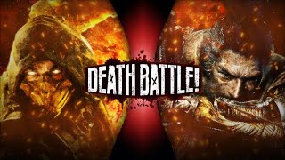 Fan Made Death Battle Trailer Scorpion Vs Wolf Mortal Kombat Vs Sekiro Shadows Die Twice