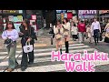 【Harajuku Walk】Exploring Tokyo’s Fashion District from Takeshita Street【4K】