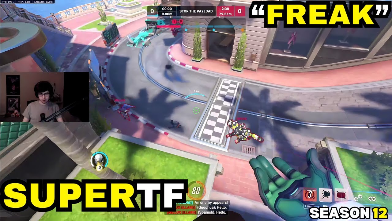 SUPERTF DISGUSTING SIGMA GAMEPLAY | 31 ELIMS | OVERWATCH 2 SEASON 12