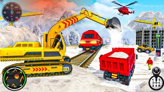 Excavator Loading Simulator 2025 - City Road Builder Highway Construction - Android GamePlay #2 screenshot 4