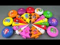 Looking Inside Shiny Rainbow Slime to Find Numberblocks Friends